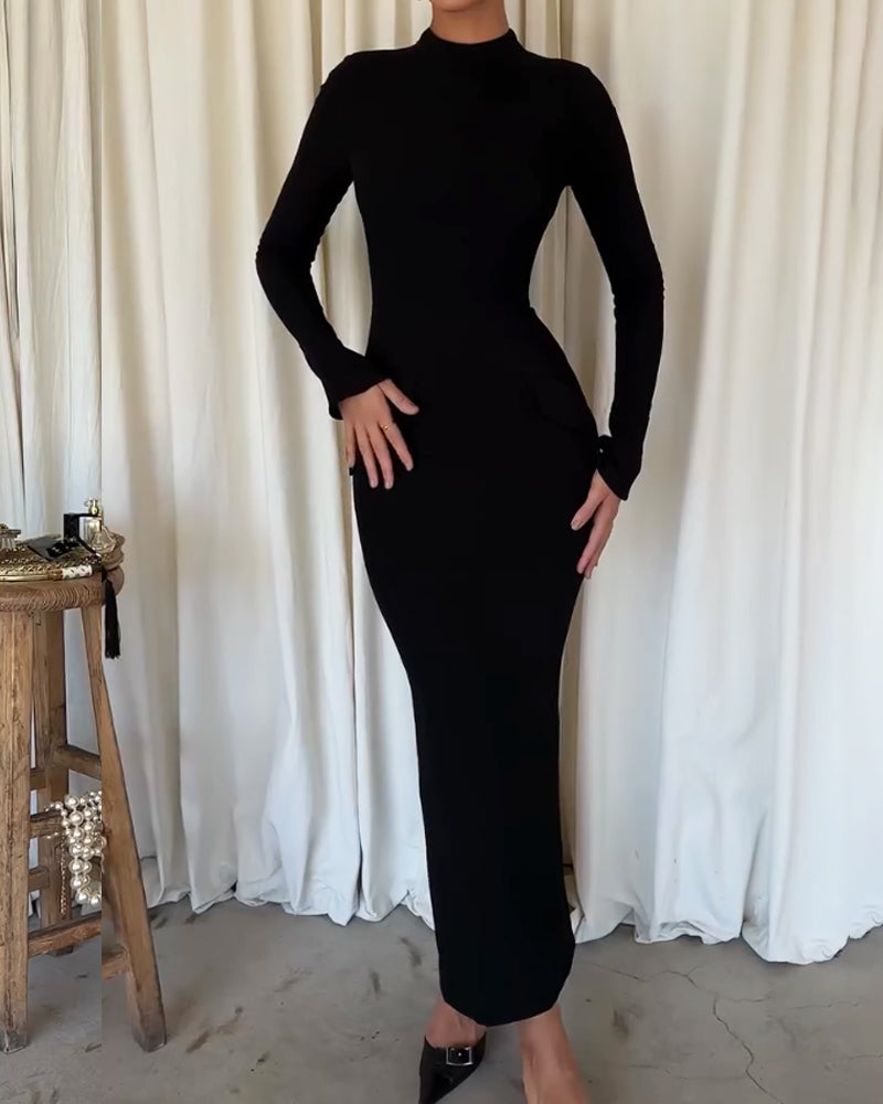 Ivone - Black Maxi Dress