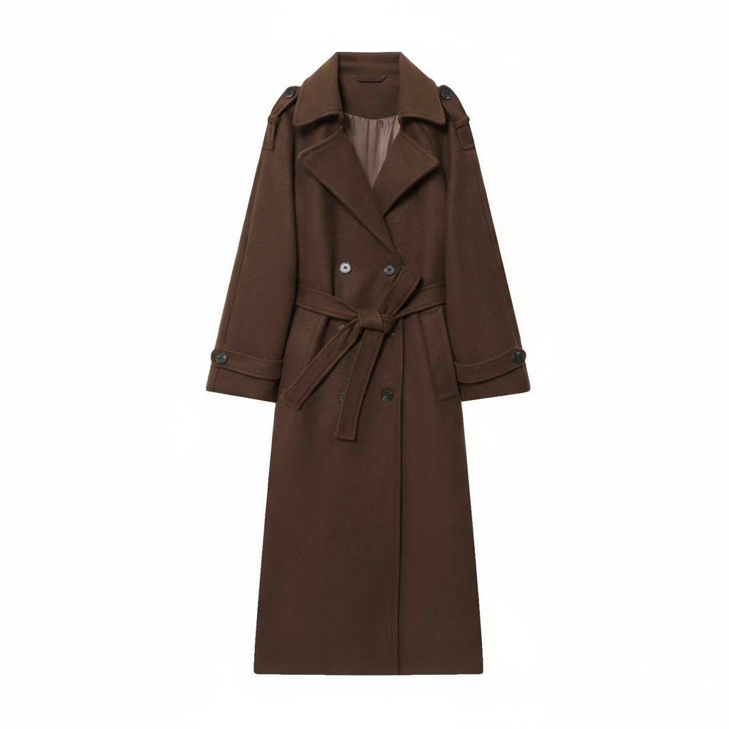 Diana | Tricot Trench Coat
