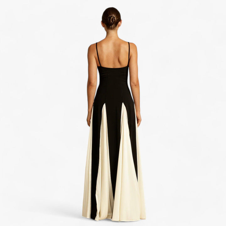 Evelyn - Contrast Maxi Dress