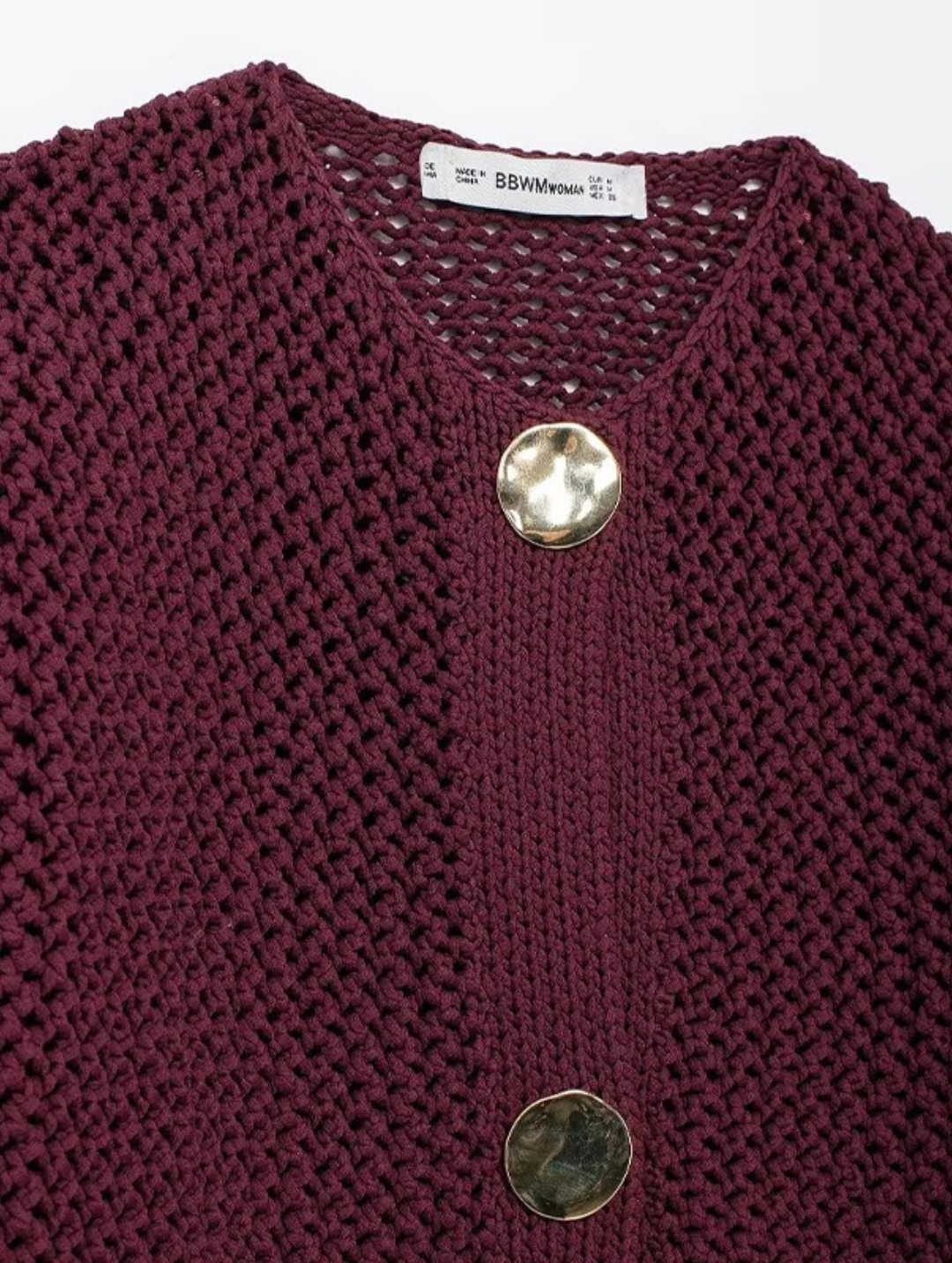 SOPHIA - Knitted Button Cardigan