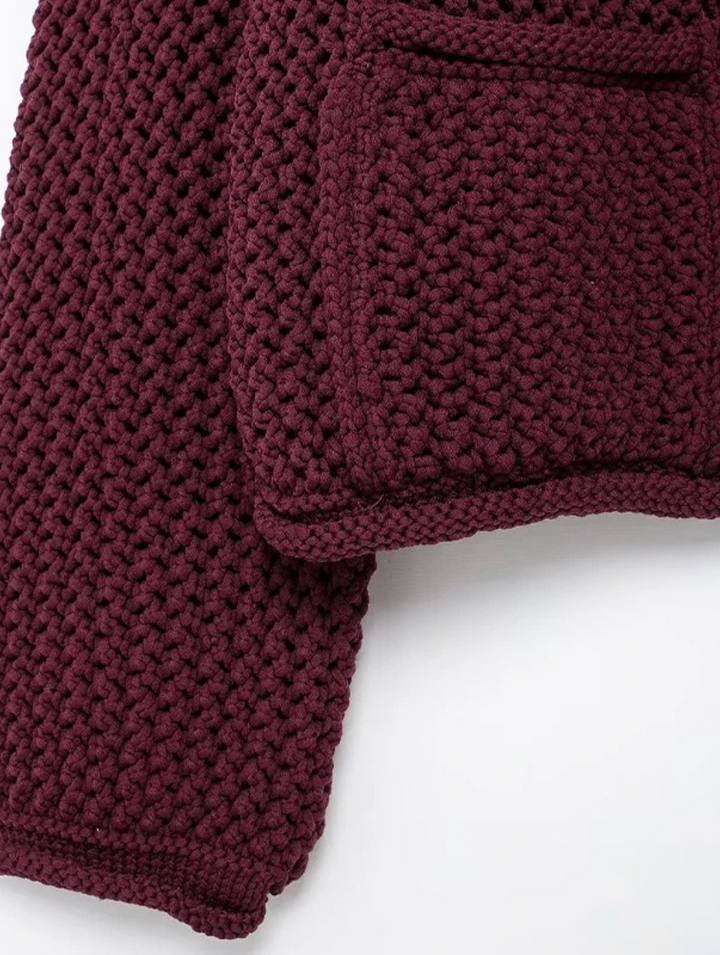 SOPHIA - Knitted Button Cardigan