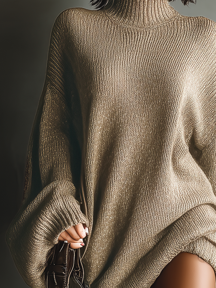 Talia | Vintage Style Knit Mini Dress