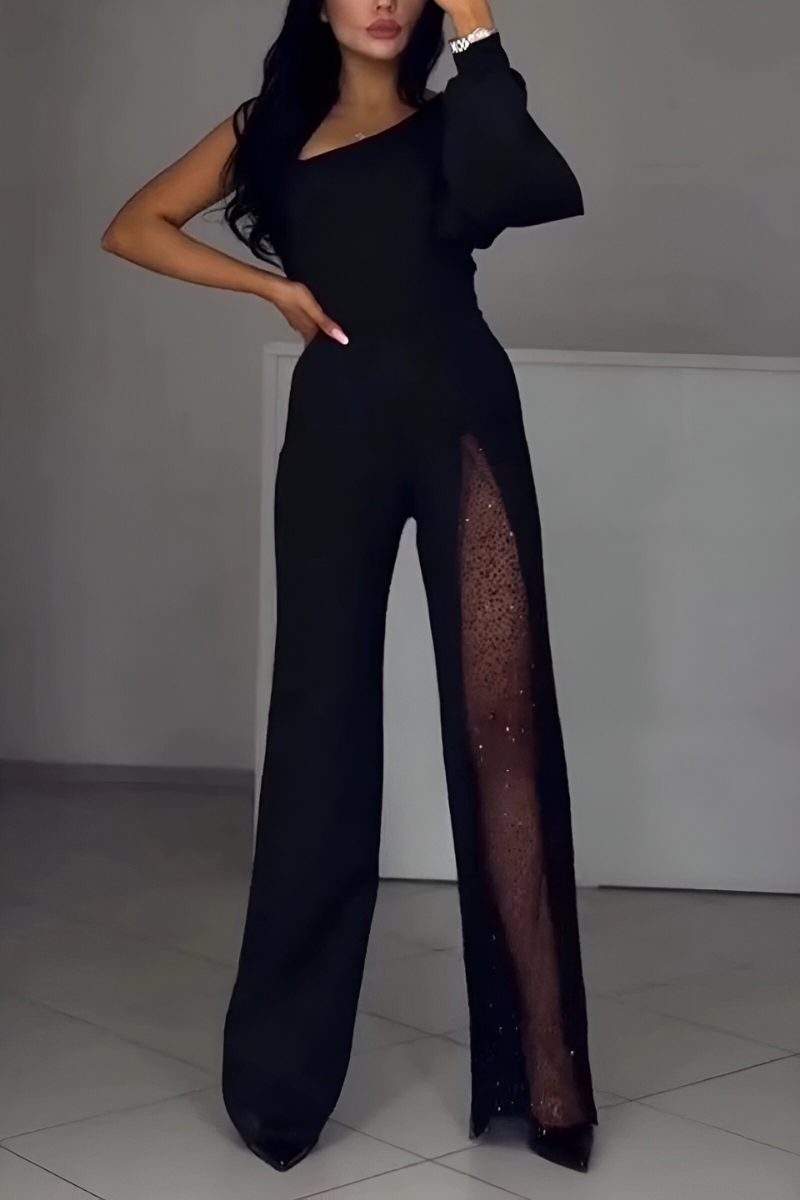 Raya | Shimmer Asymmetric Jumpsuit