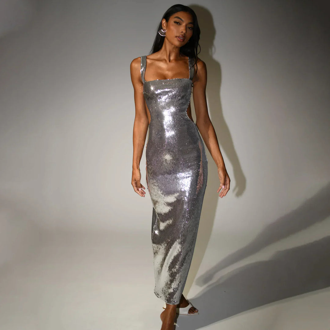 Ivy - Shimmer Maxi Dress
