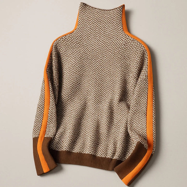 Amara | High Collar Sweater