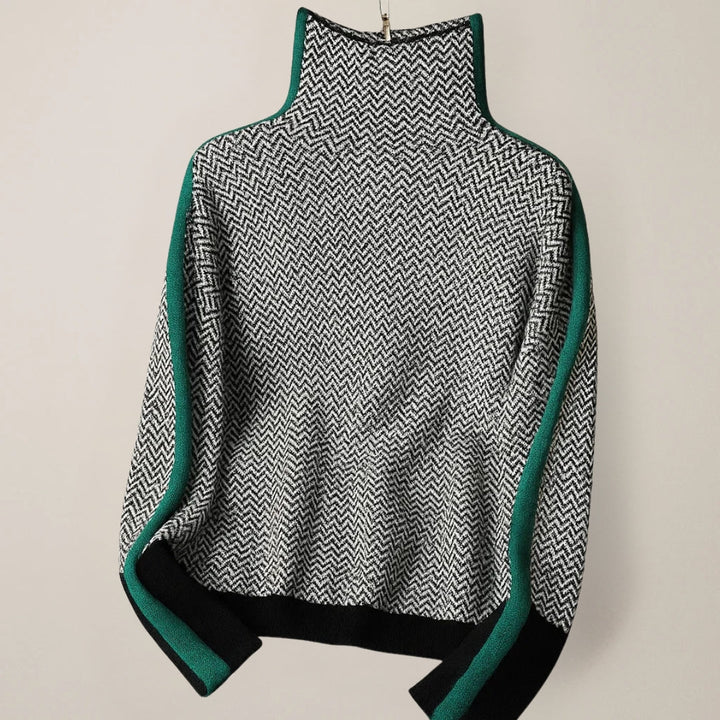 Amara | High Collar Sweater