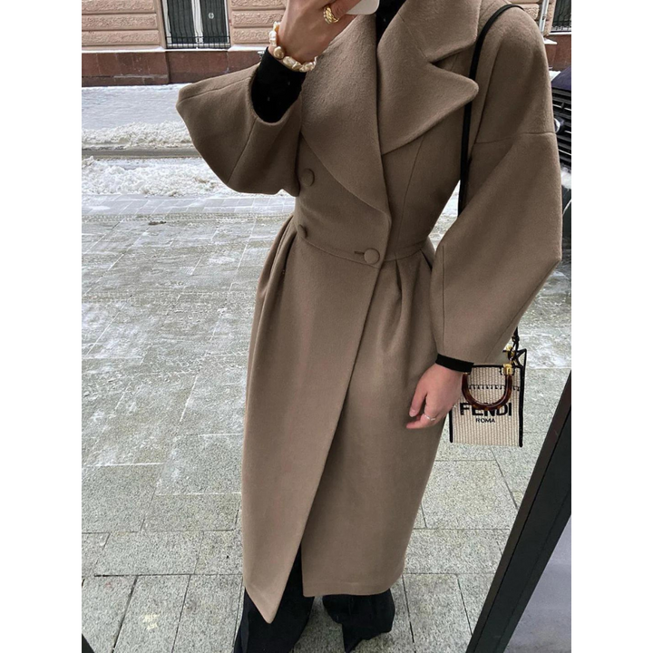 Mila - Double-Breasted Midi Coat