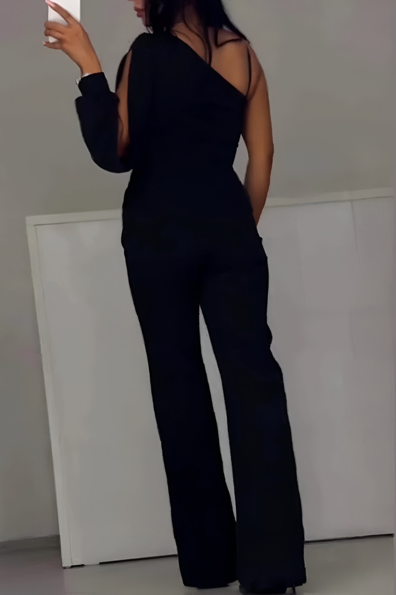 Raya | Shimmer Asymmetric Jumpsuit
