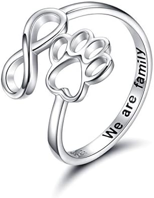 Infinity Footprint | The Heartbeat Paw Ring