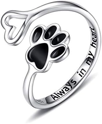 Infinity Footprint | The Heartbeat Paw Ring