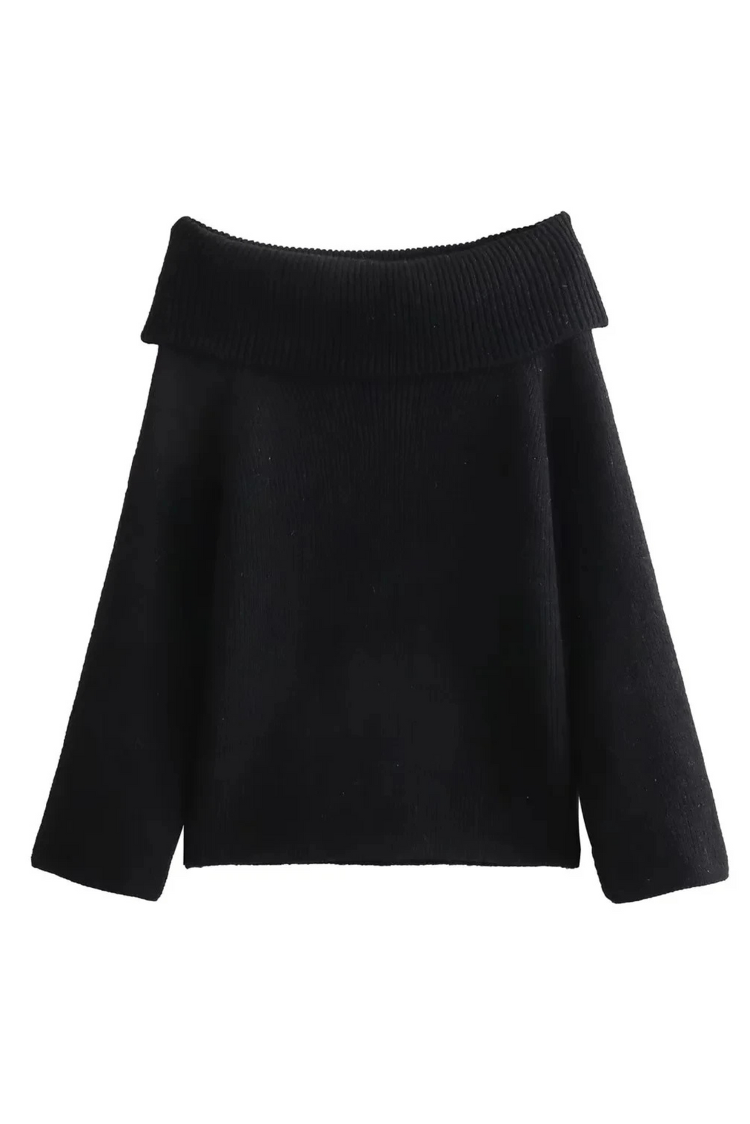 Jazzy - Off-Shoulder Layered Knitted Top