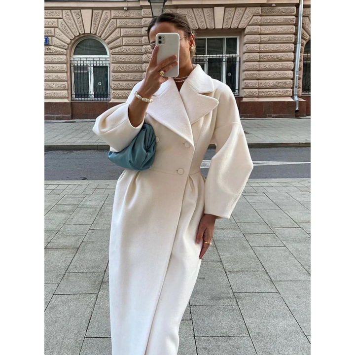 Mila - Double-Breasted Midi Coat