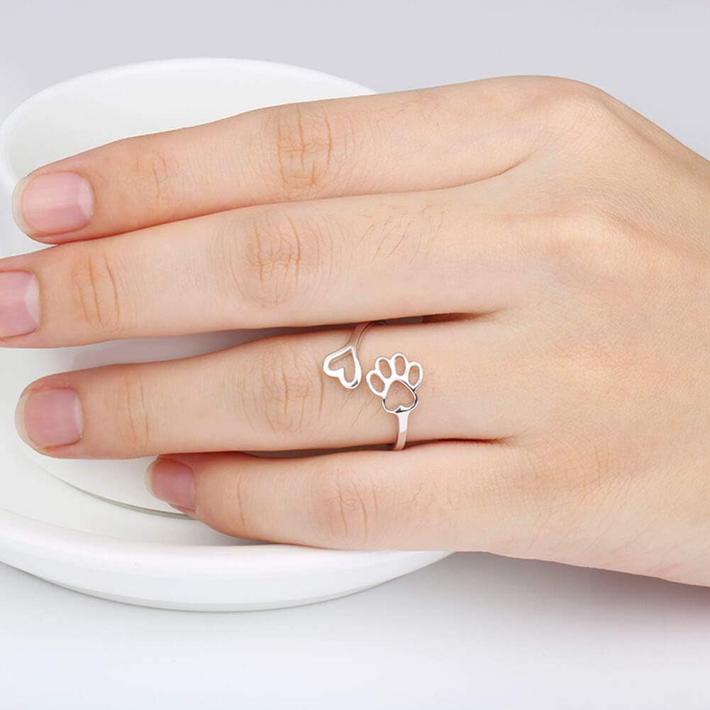 Infinity Footprint | The Heartbeat Paw Ring