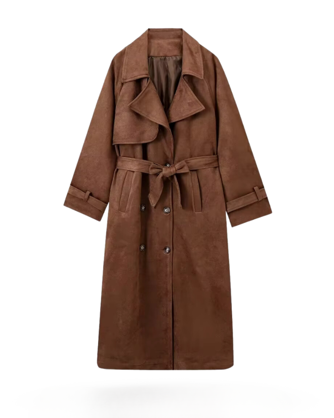 Dayanna - Suede Trench Coat