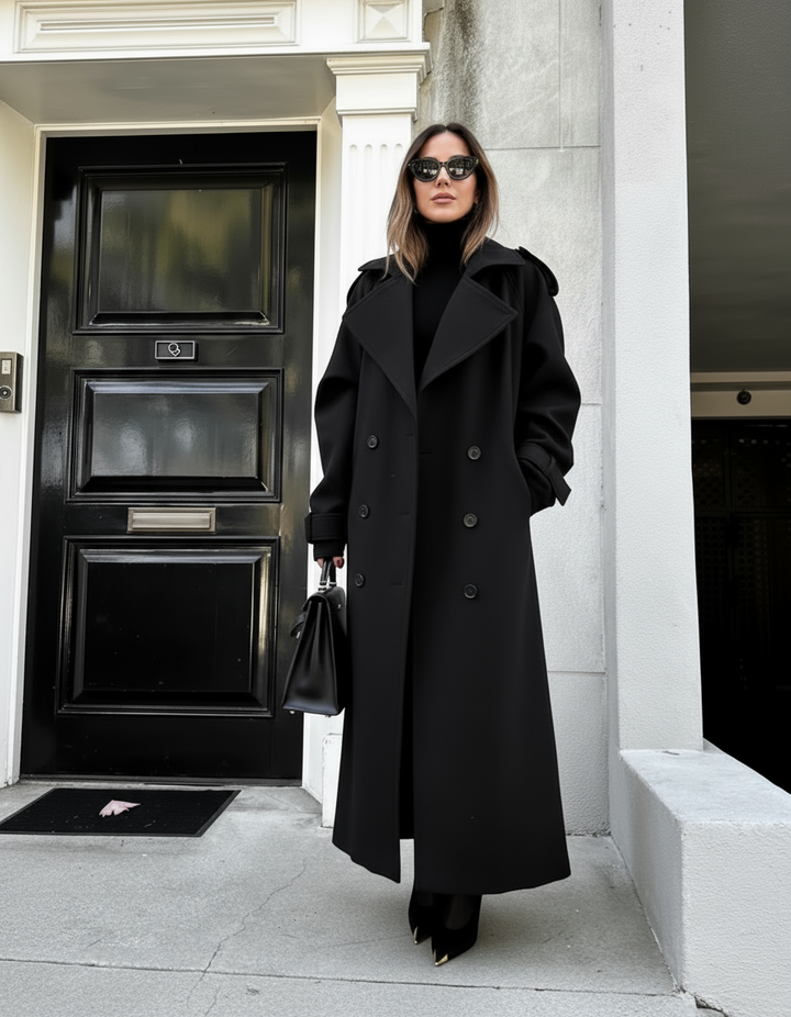 Diana | Tricot Trench Coat