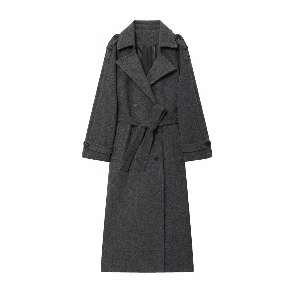 Diana | Tricot Trench Coat