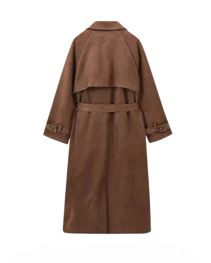 Dayanna - Suede Trench Coat
