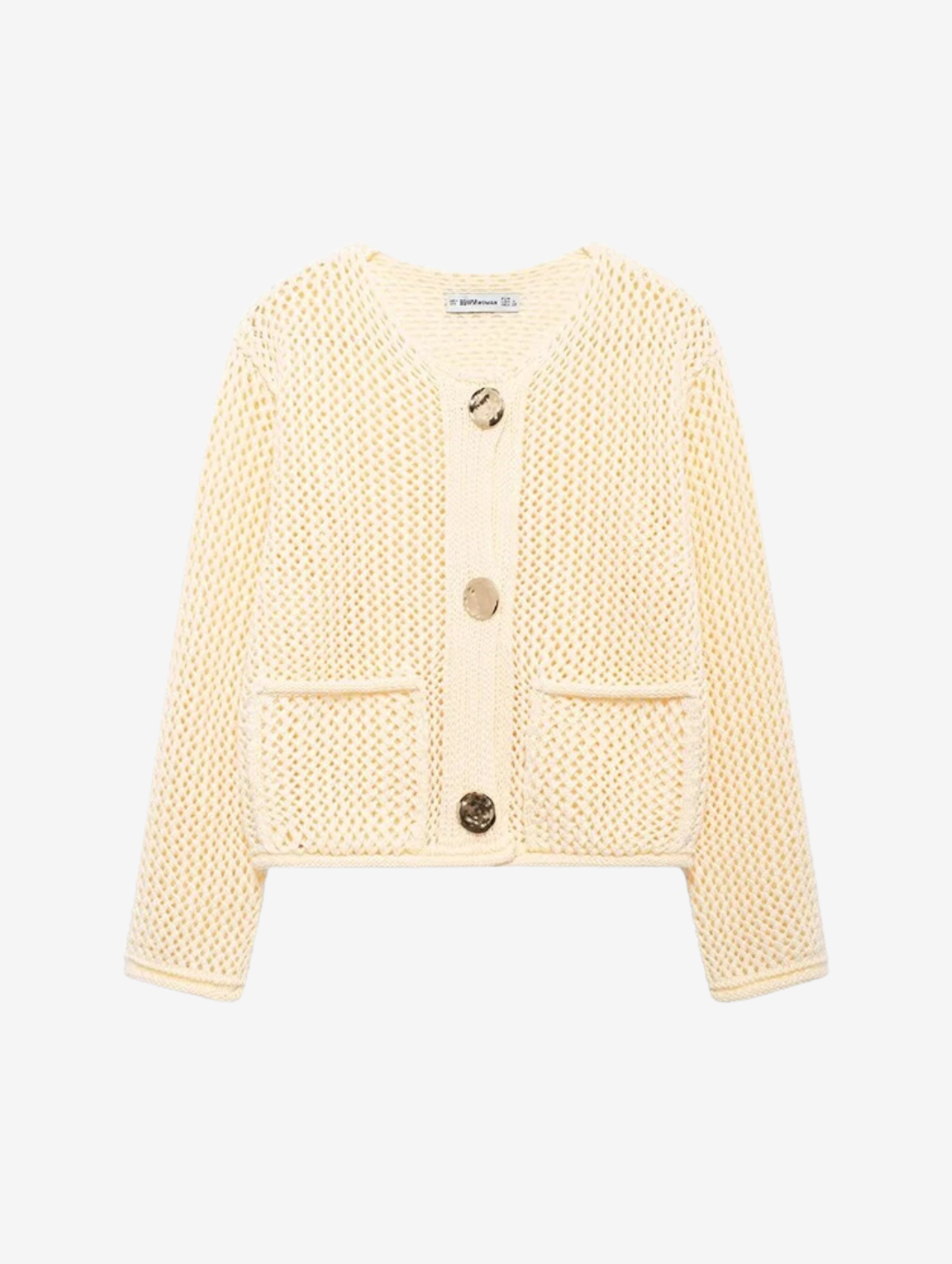 SOPHIA - Knitted Button Cardigan