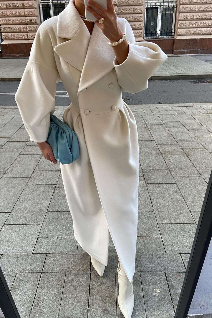 Mila - Double-Breasted Midi Coat