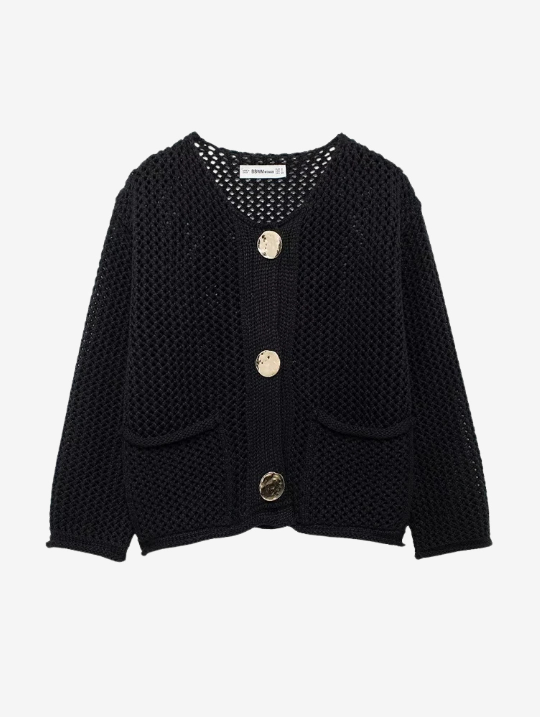 SOPHIA - Knitted Button Cardigan