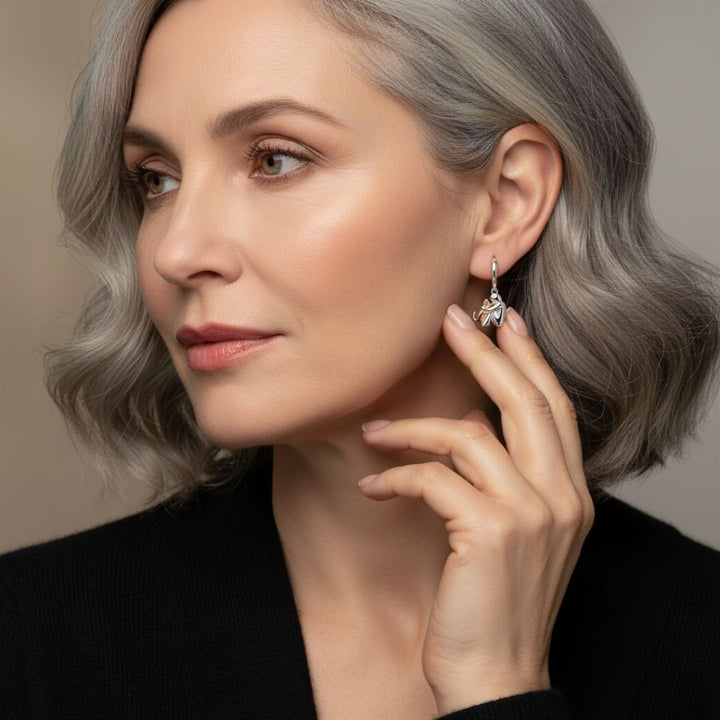 The Infinite Hug | The Soulful Cat Embrace Earrings