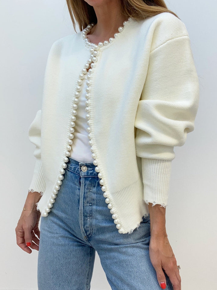 Vanessa - Perl Cardigan