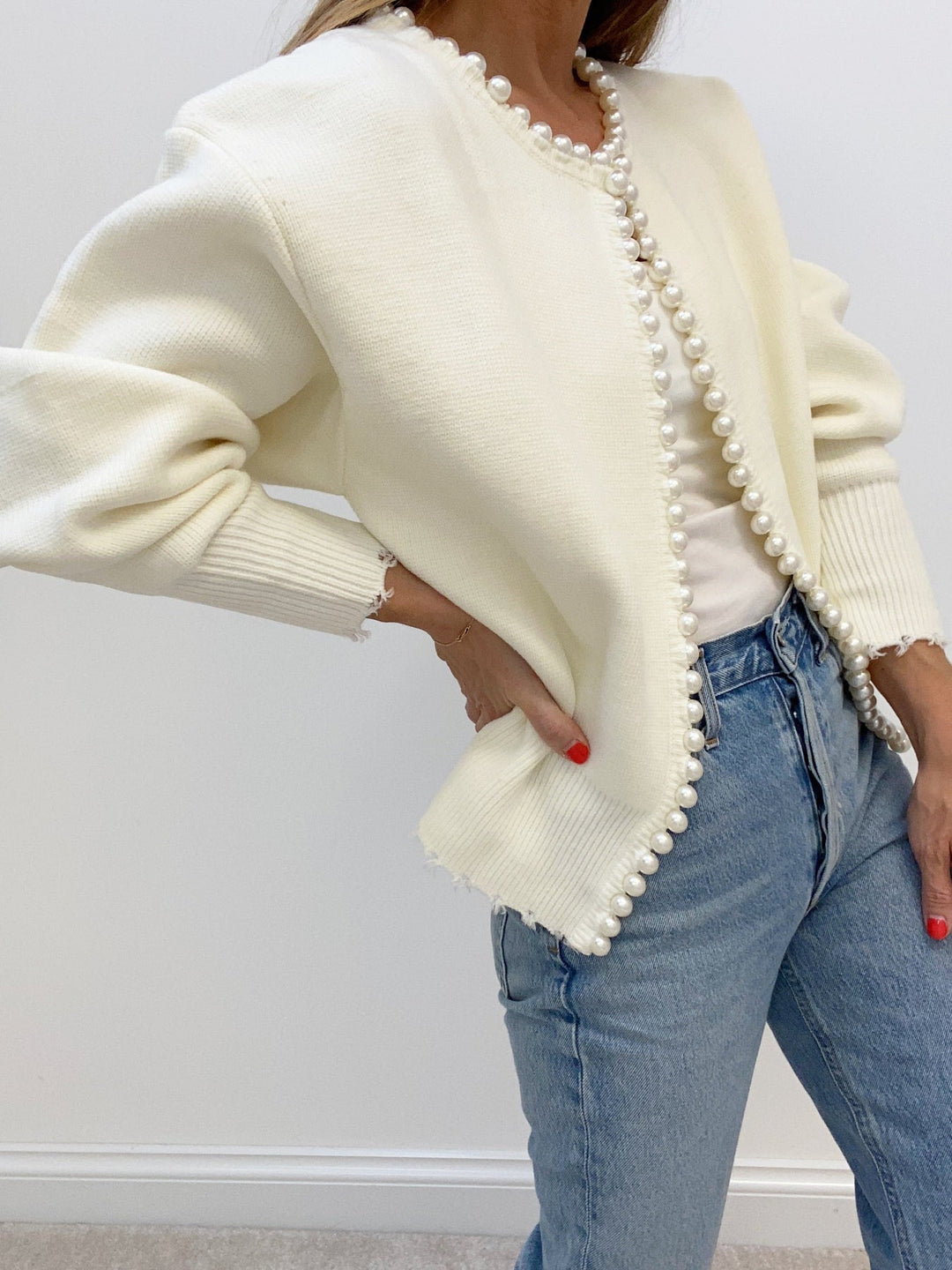 Vanessa - Perl Cardigan