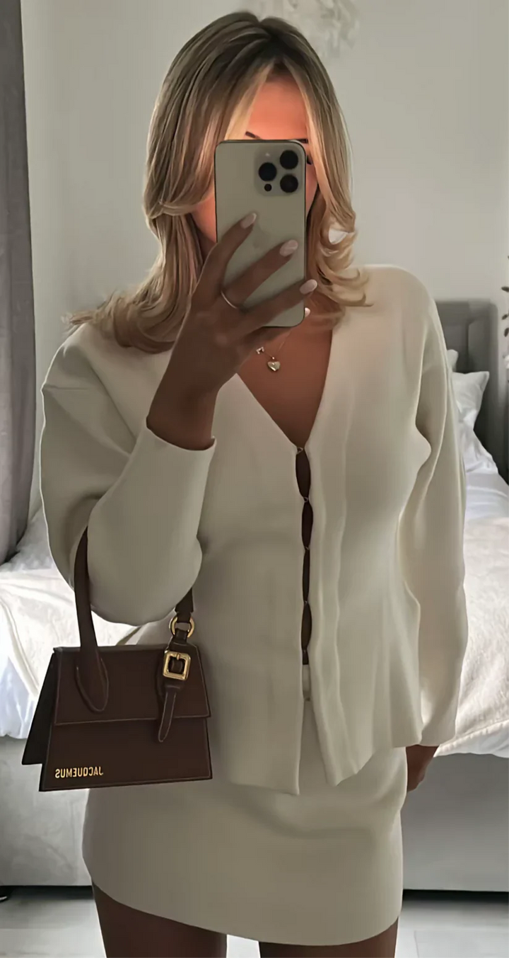 Bobby | Ribbed Knitted Set