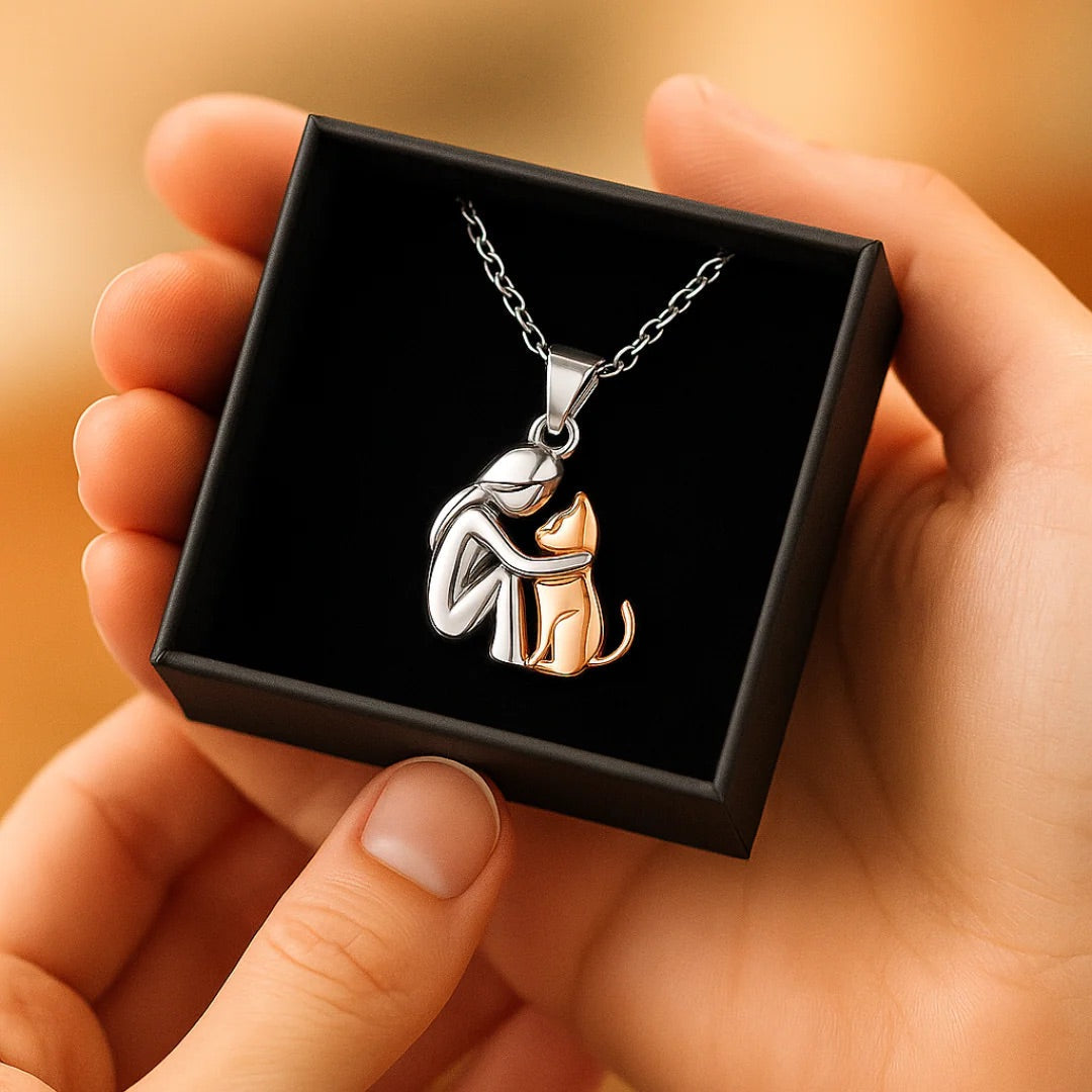 The Eternal Cat Bond Necklace