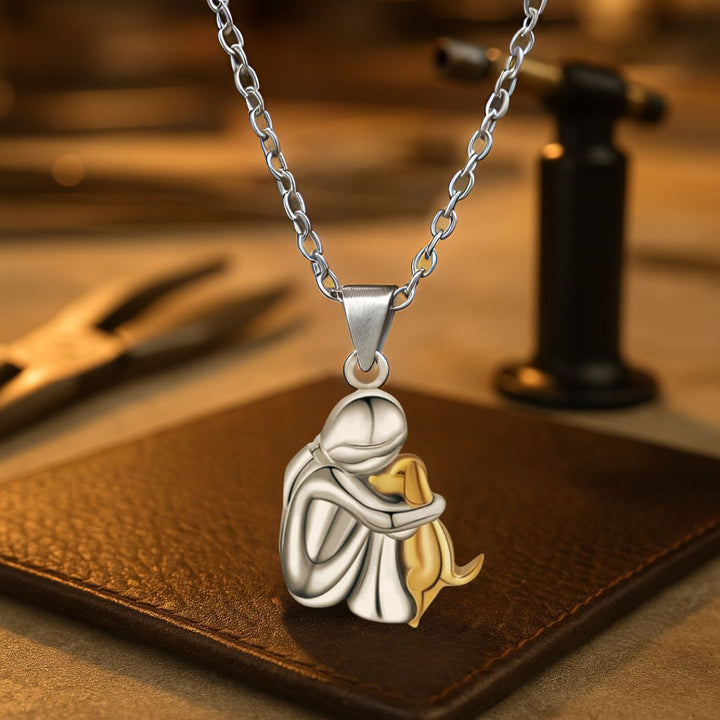 The Eternal Dog Bond Necklace