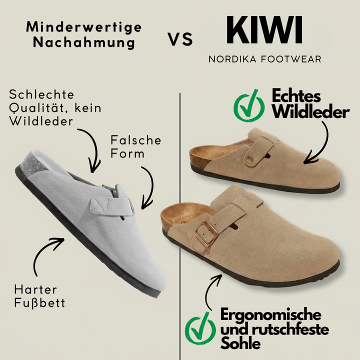 KIWI™ | Wildleder-Pantolette