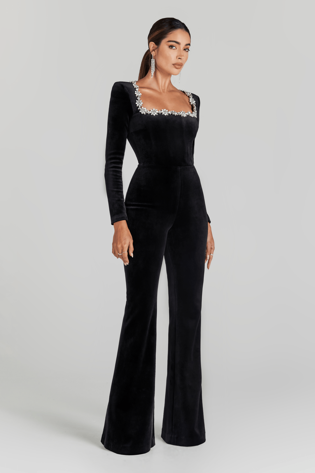 Celina - Black Jumpsuit
