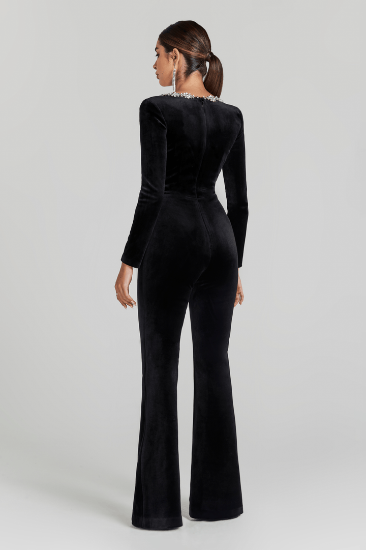 Celina - Black Jumpsuit
