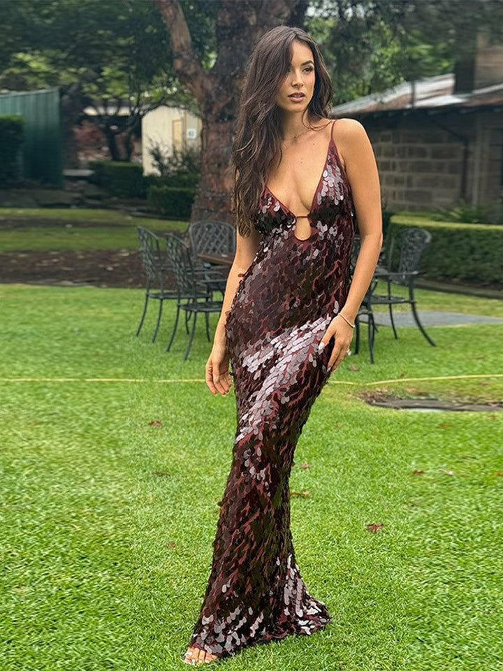 Kailani | Sequin Maxi Long Dress