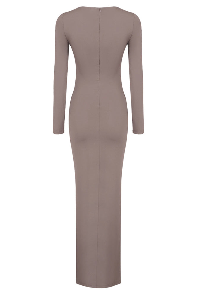 Nela | Draped Maxi Dress