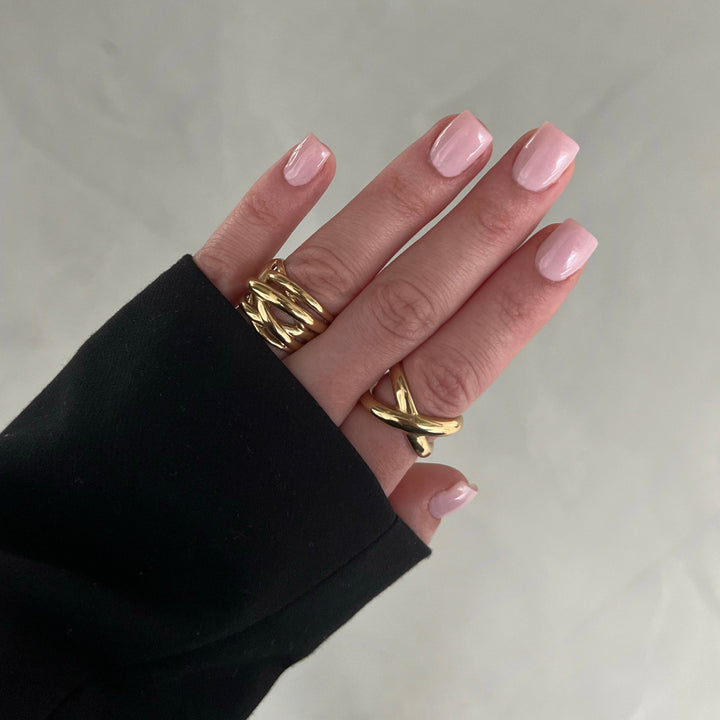 Bibi - Gold Chunky Ring