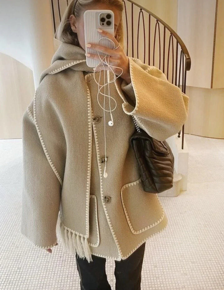 Sierra - Fringe Scarf Jacket