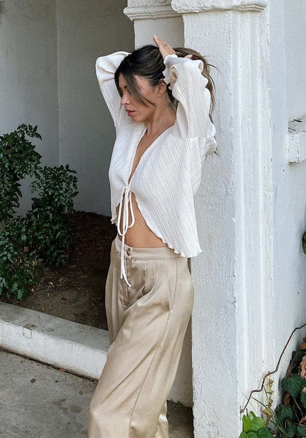 Ellie | Front-Tie Design Top