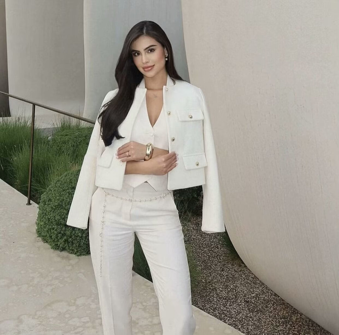 Megan | Vintage Cropped Jacket