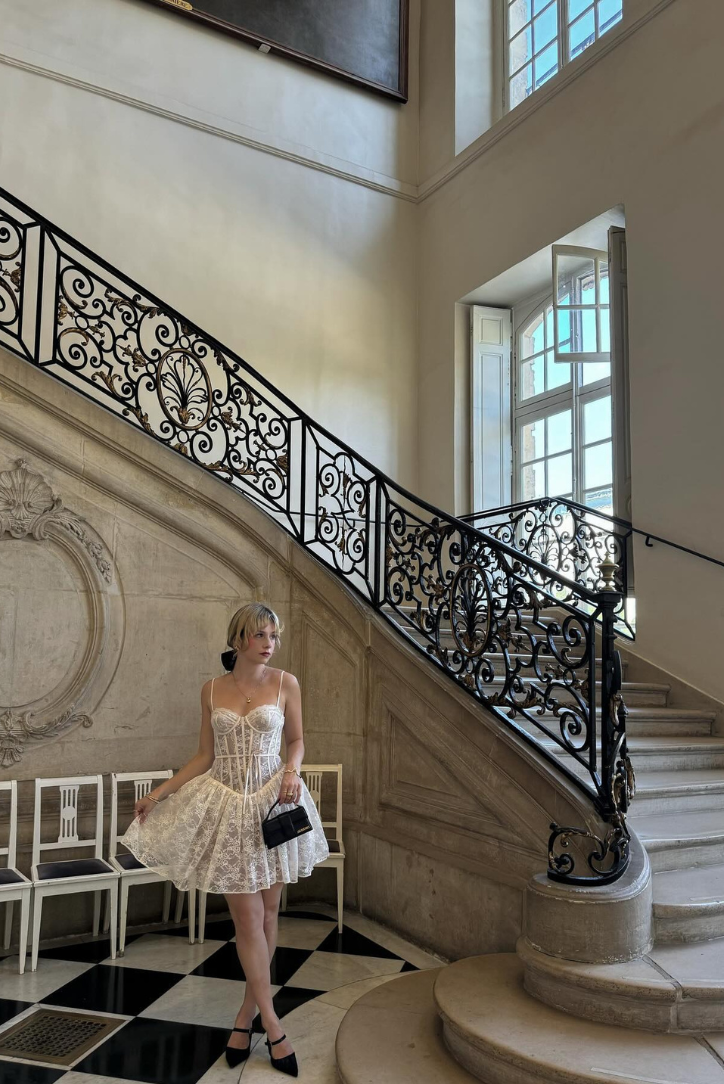 Indigo | Lace Mini Dress