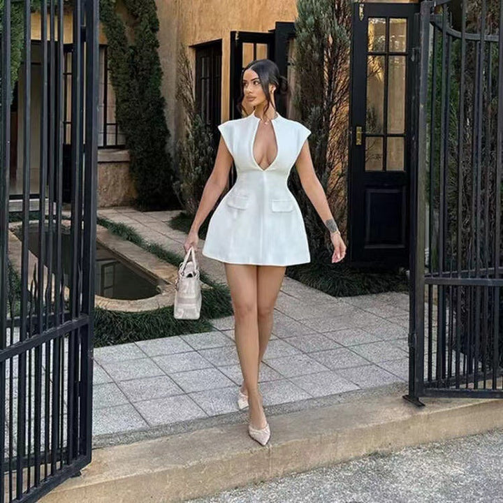 Marley | Short Sleeves Mini Dress