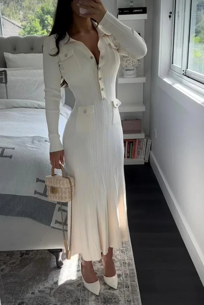 Juliette | Knitted Midi Dress