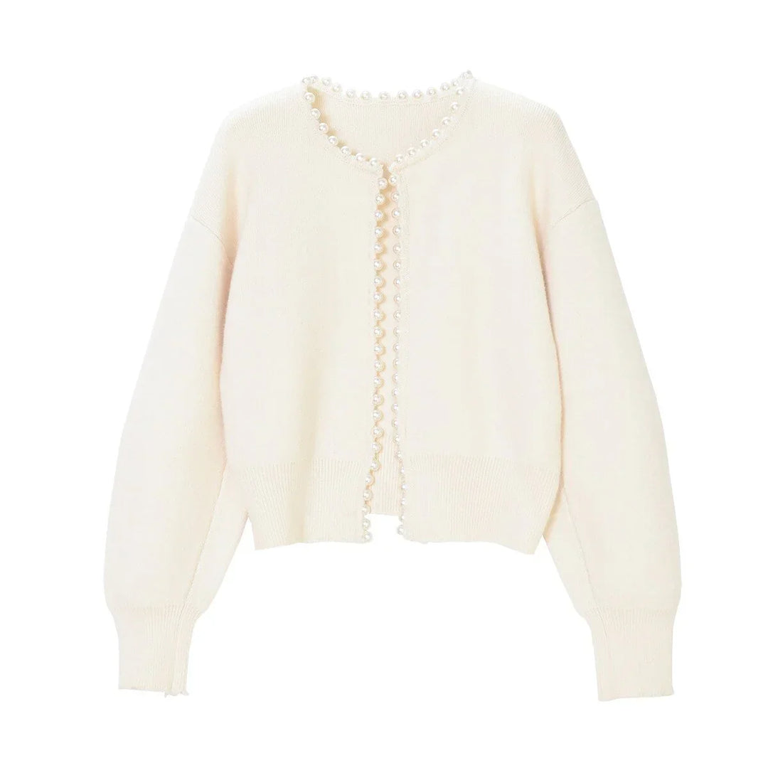 Nancy | Pearl Cardigan