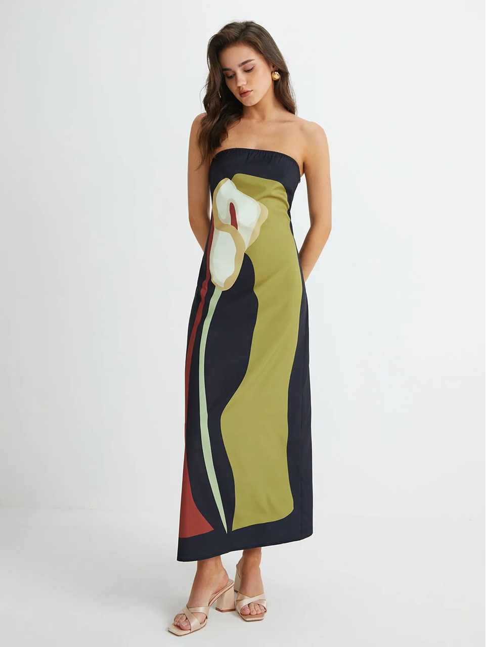 Harper | Strapless Maxi Dress