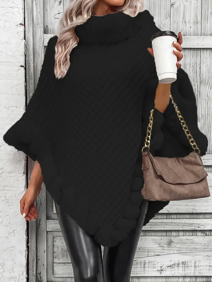 Inez - Fur Poncho