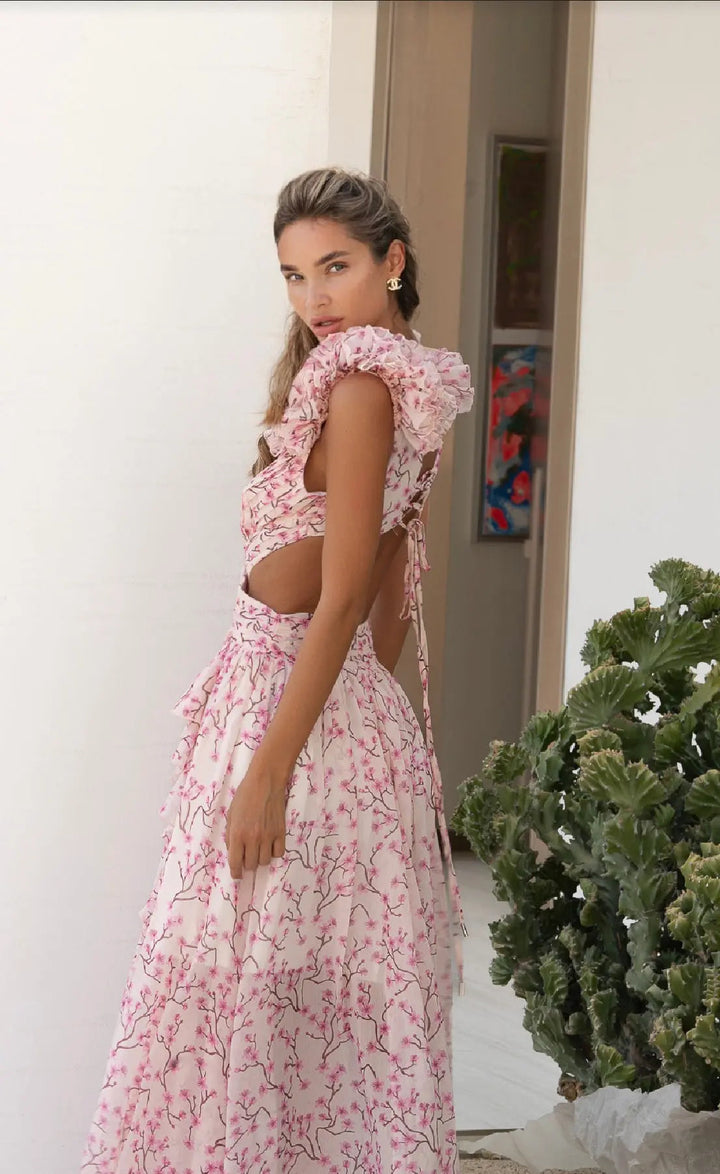 Livie - Cascade Maxi Dress
