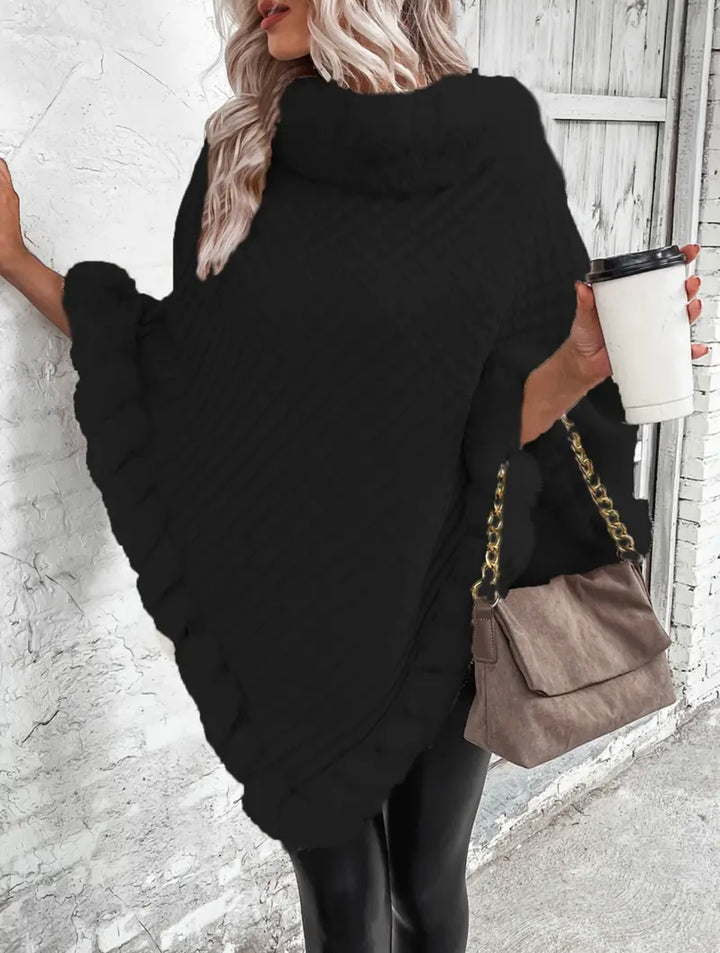 Inez - Fur Poncho