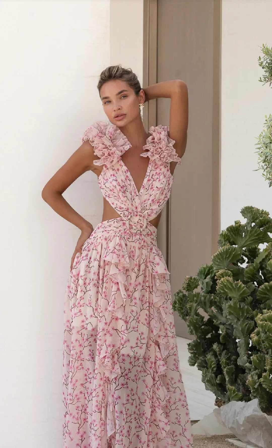 Livie - Cascade Maxi Dress