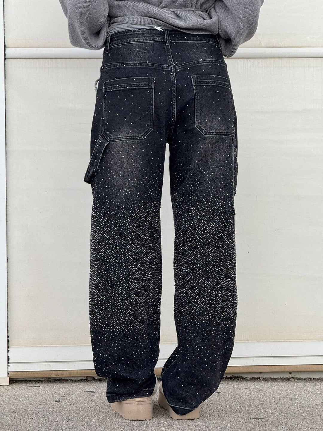 Monika - Balloon Shine Denim Jeans