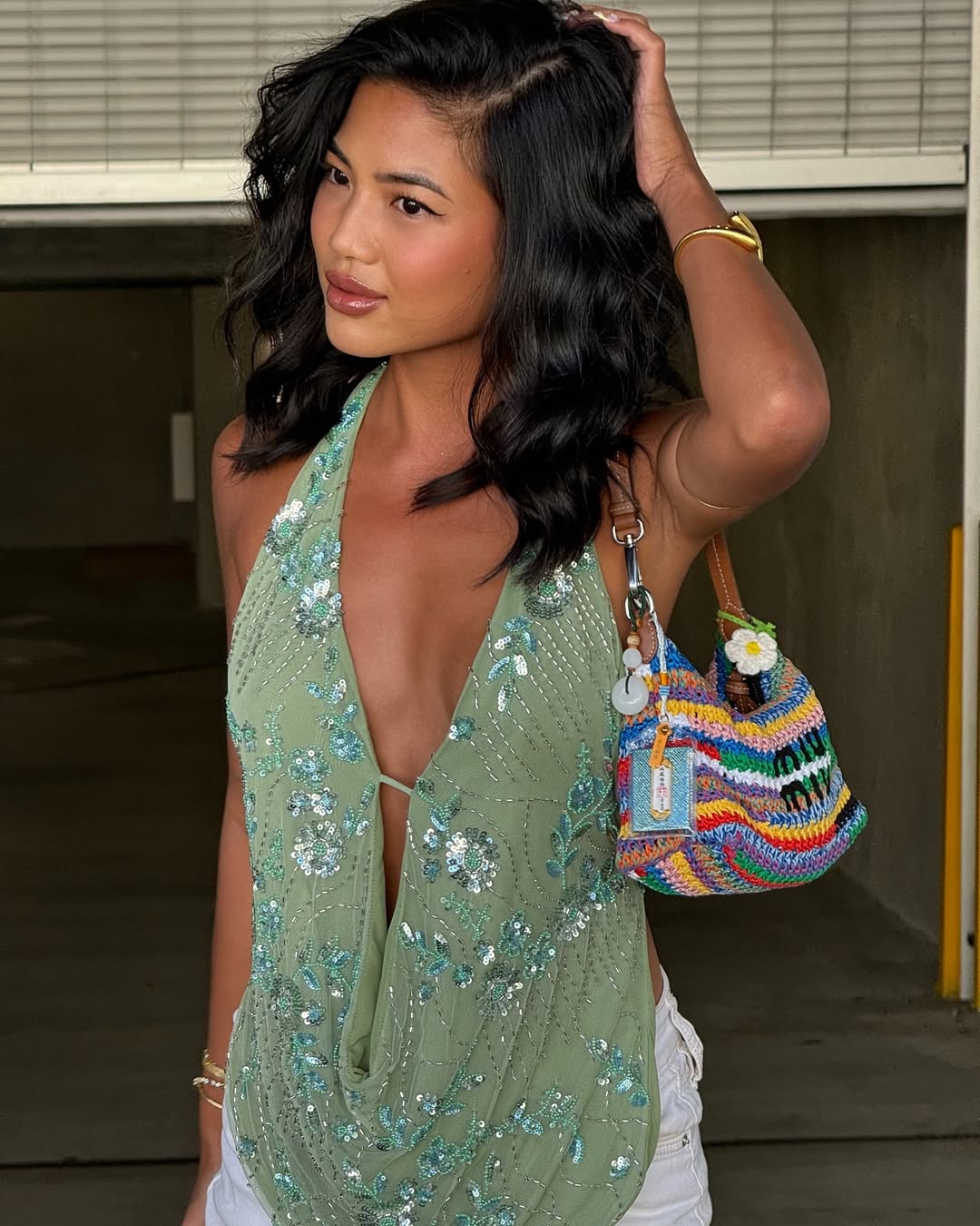 Paris | Cowl Neck Halter Top